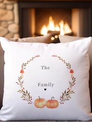 Personalised Halloween Laurel 100% Cotton Cushion by Koko Blossom - Image 4 of 4