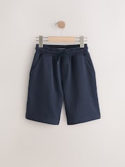 Blue Dark Navy Loose Fit Basic Shorts (3-16yrs) - Image 1 of 4