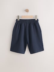 Blue Dark Navy Loose Fit Basic Shorts (3-16yrs) - Image 2 of 4