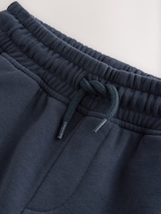 Blue Dark Navy Loose Fit Basic Shorts (3-16yrs) - Image 4 of 4