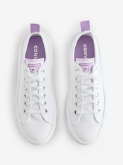 Converse White Chuck Taylor All Star Move Platform Trainers - Image 4 of 9