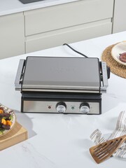 Salter Silver Large Electric Health Grill - Image 6 of 6