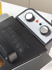 Salter Silver Deep Fat Fryer - Image 3 of 6