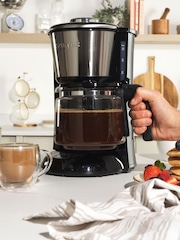 Salter Silver Digital Filter Coffee Machine - Image 1 of 6