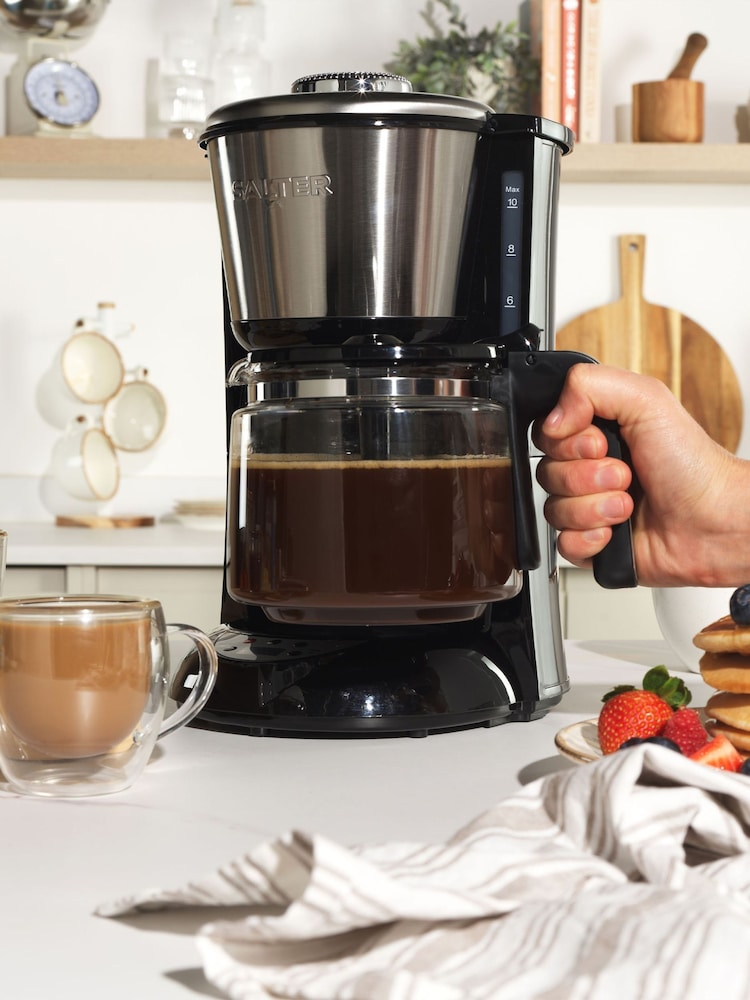 Salter Silver Digital Filter Coffee Machine - Image 1 of 6
