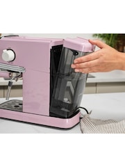 Salter Pink Retro Espresso Machine - Image 1 of 6