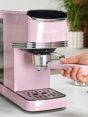 Salter Pink Retro Espresso Machine - Image 4 of 6