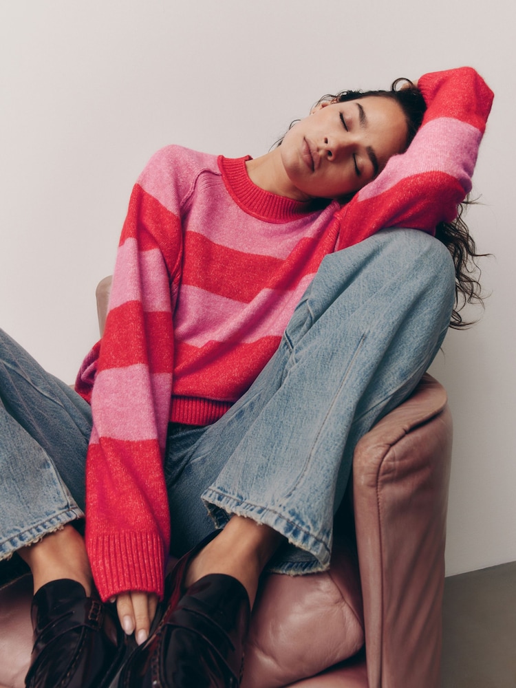 Pink Red Stripe - Image 2 of 7