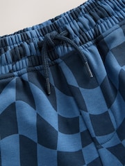 Tablero de ajedrez azul - Pantalones cortos básicos (3-16 años) - Imagen 4 de 4