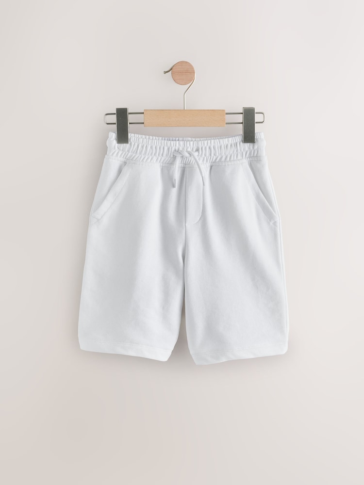 Blanco - Pantalones cortos básicos (3-16 años) - Imagen 1 de 4 Blanco - Pantalones cortos básicos (3-16 años) - Imagen 1 de 4