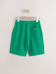 Verde botella - Pantalones cortos básicos (3-16 años) - Imagen 2 de 4