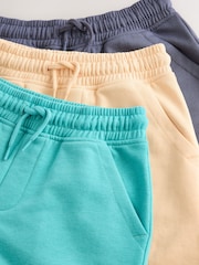 Multi Regular Fit Basic Shorts 3 Pack (3-16yrs) - Image 7 of 7