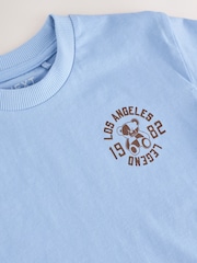 Blue Bear Simple Short Sleeve T-Shirt (3mths-7yrs) - Image 3 of 4