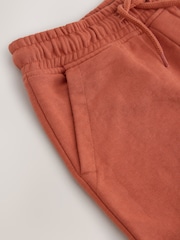 Rust Brown Regular Fit Basic Shorts (3-16yrs) - Image 3 of 4