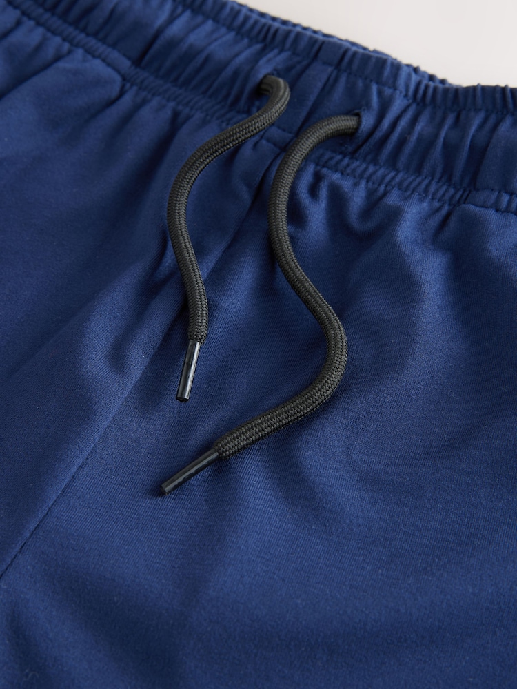 Navy Blue Light Weight Sports Shorts (3-17yrs) - Image 4 of 4