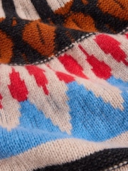 White Stuff Natural Allie Fairisle Pattern Jumper - Image 6 of 6