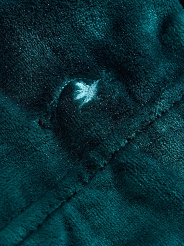 White Stuff Green Clover Cosy Dressing Gown - Image 6 of 6