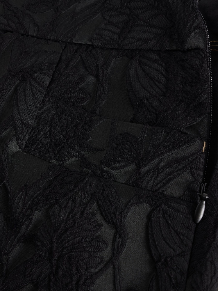 White Stuff Black Coral Jacquard Skirt - Image 6 of 6 White Stuff Black Coral Jacquard Skirt - Image 6 of 6