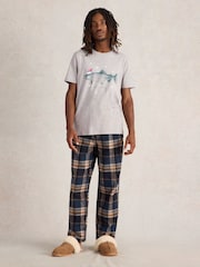 White Stuff Grey Jingle Scales Graphic T-Shirt - Image 1 of 6