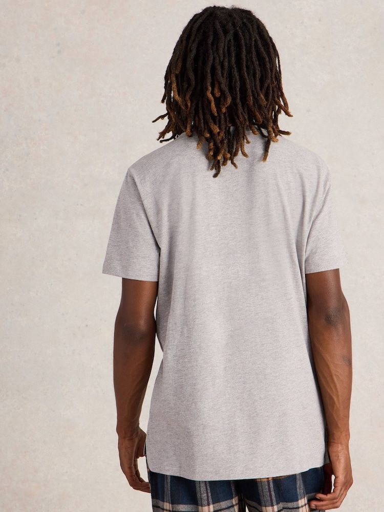 White Stuff Grey Jingle Scales Graphic T-Shirt - Image 2 of 6