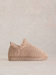 White Stuff Natural Borg Slipper Booties - Image 1 of 4