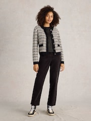 White Stuff Black Kelly Cardigan - Image 1 of 6