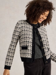 White Stuff Black Kelly Cardigan - Image 4 of 6