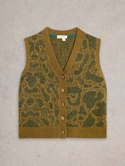 White Stuff Green Sidney Sparkle Tank Top - Image 6 of 6