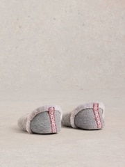 White Stuff Grey Reya Closed Back Slippers - Image 3 of 4