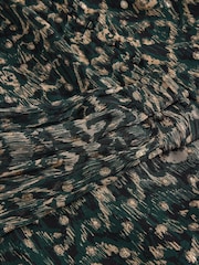 White Stuff Black Mirabel Metallic Spot Top - Image 6 of 6