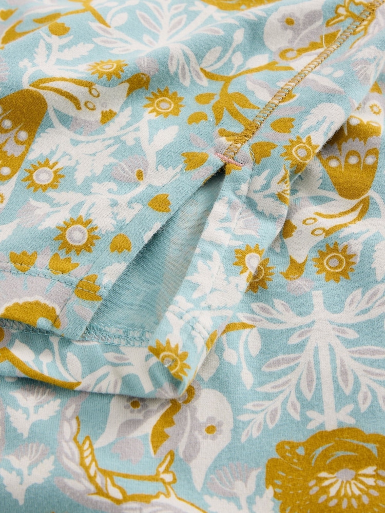 White Stuff Blue Eva Jersey Nightie - Image 6 of 6 White Stuff Blue Eva Jersey Nightie - Image 6 of 6