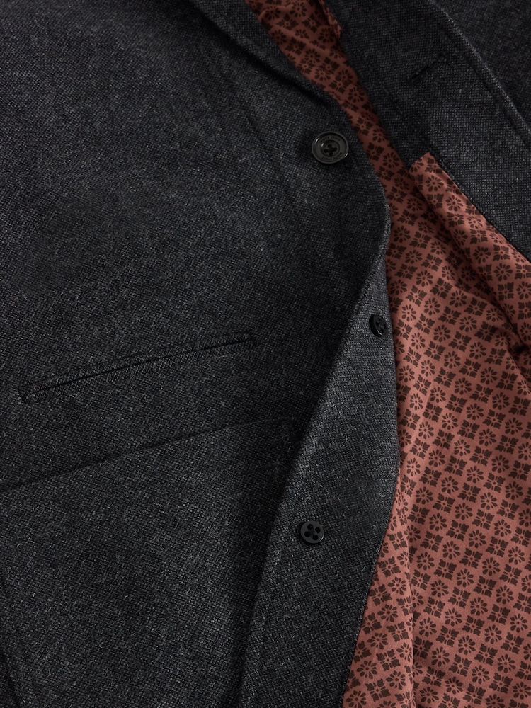 White Stuff Grey McKay Wool Blazer - Image 6 of 6