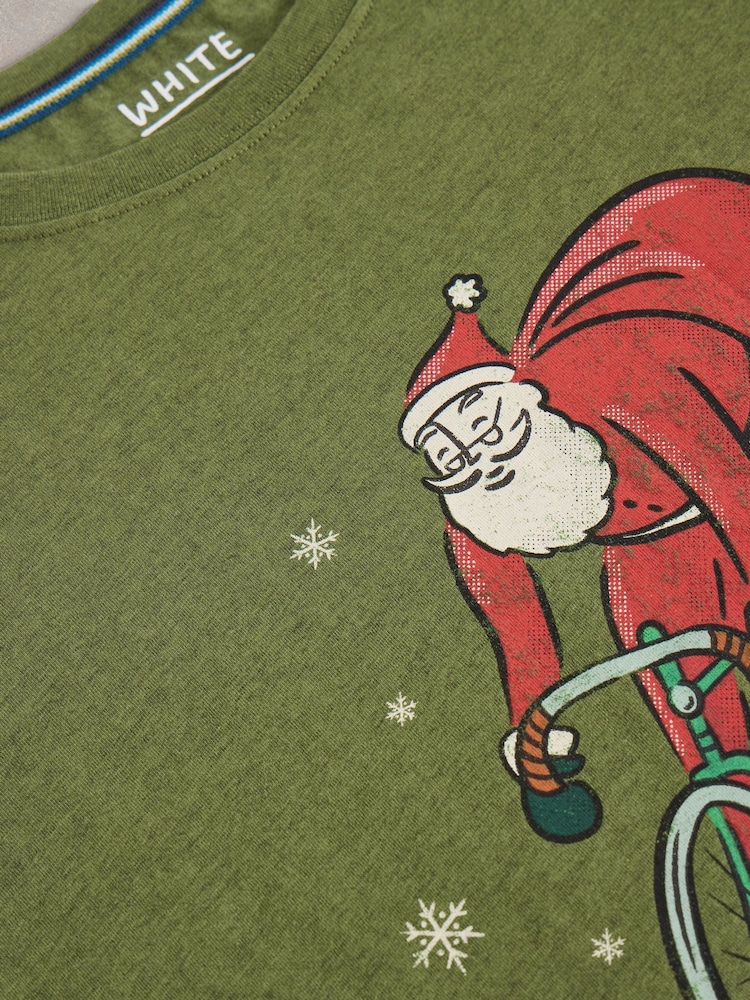 White Stuff Green Racing Home Graphic T-Shirt - Image 6 of 6