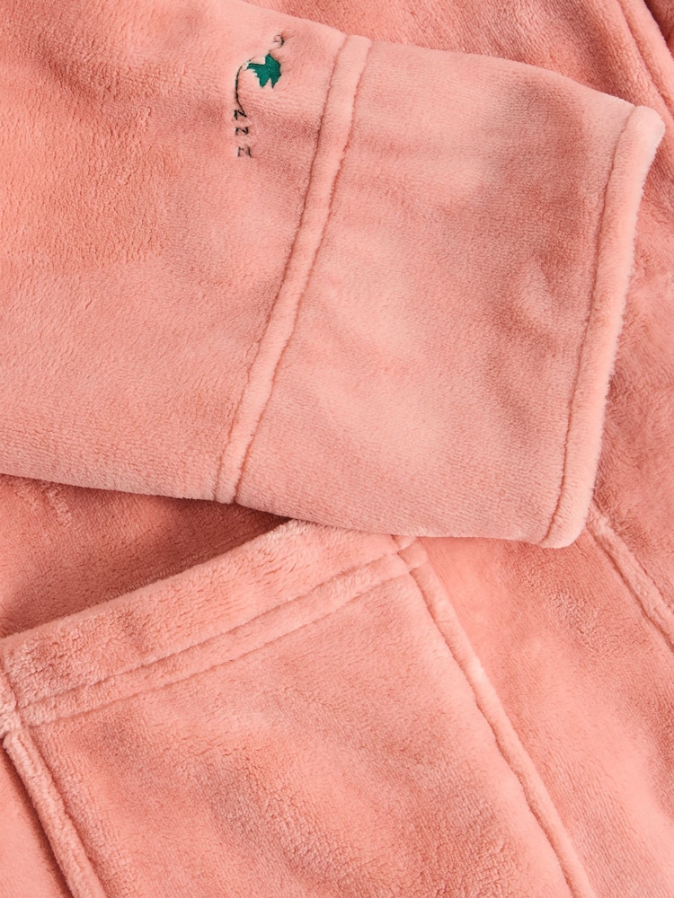 White Stuff Pink Clover Cosy Dressing Gown - Image 6 of 6 White Stuff Pink Clover Cosy Dressing Gown - Image 6 of 6