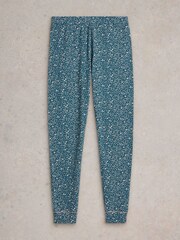 White Stuff Green Selena Jersey Leggings - Image 5 of 6