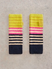 White Stuff Yellow Striped Arm Warmer - Image 1 of 3