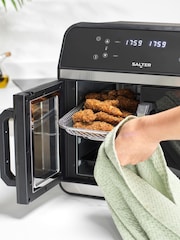 Salter Black XL Dual View Air Fryer - Image 3 of 7