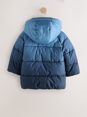 Blue Dip-Dye Padded Coat (3mths-7yrs) - Image 7 of 9