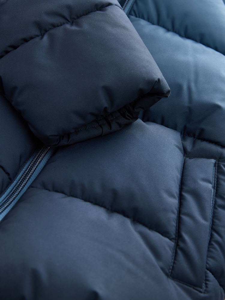 Blue Dip-Dye Padded Coat (3mths-7yrs) - Image 9 of 9 Blue Dip-Dye Padded Coat (3mths-7yrs) - Image 9 of 9