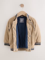 Neutral Cord Varsity Bomber Jacket (3mths-7yrs) - Image 5 of 8