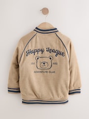 Neutral Cord Varsity Bomber Jacket (3mths-7yrs) - Image 6 of 8