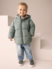 Green Padded Coat (3mths-7yrs) - Image 2 of 10