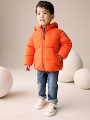 Orange Padded Coat (3mths-7yrs) - Image 2 of 9