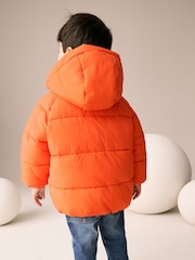 Orange Padded Coat (3mths-7yrs) - Image 3 of 9