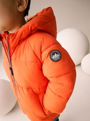 Orange Padded Coat (3mths-7yrs) - Image 4 of 9