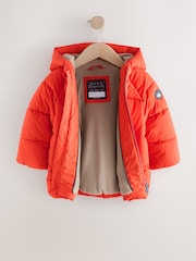 Orange Padded Coat (3mths-7yrs) - Image 6 of 9