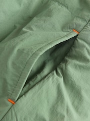 Blue/Green Reversible Borg Jacket (3mths-7yrs) - Image 6 of 9
