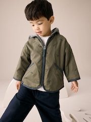 Khaki Green Dinosaur Embroidered Jacket (3mths-7yrs) - Image 1 of 10