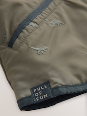 Khaki Green Dinosaur Embroidered Jacket (3mths-7yrs) - Image 10 of 10