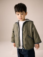 Khaki Green Dinosaur Embroidered Jacket (3mths-7yrs) - Image 4 of 10